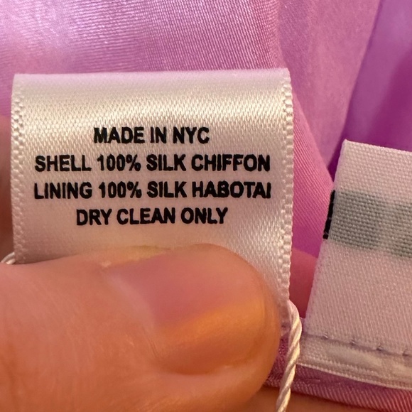 NWT Angelance Silk Chiffon Mini Dress with gift box - size M - Picture 8 of 8